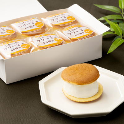ふわふわクリーミー生どら焼きプレーン　６個入
